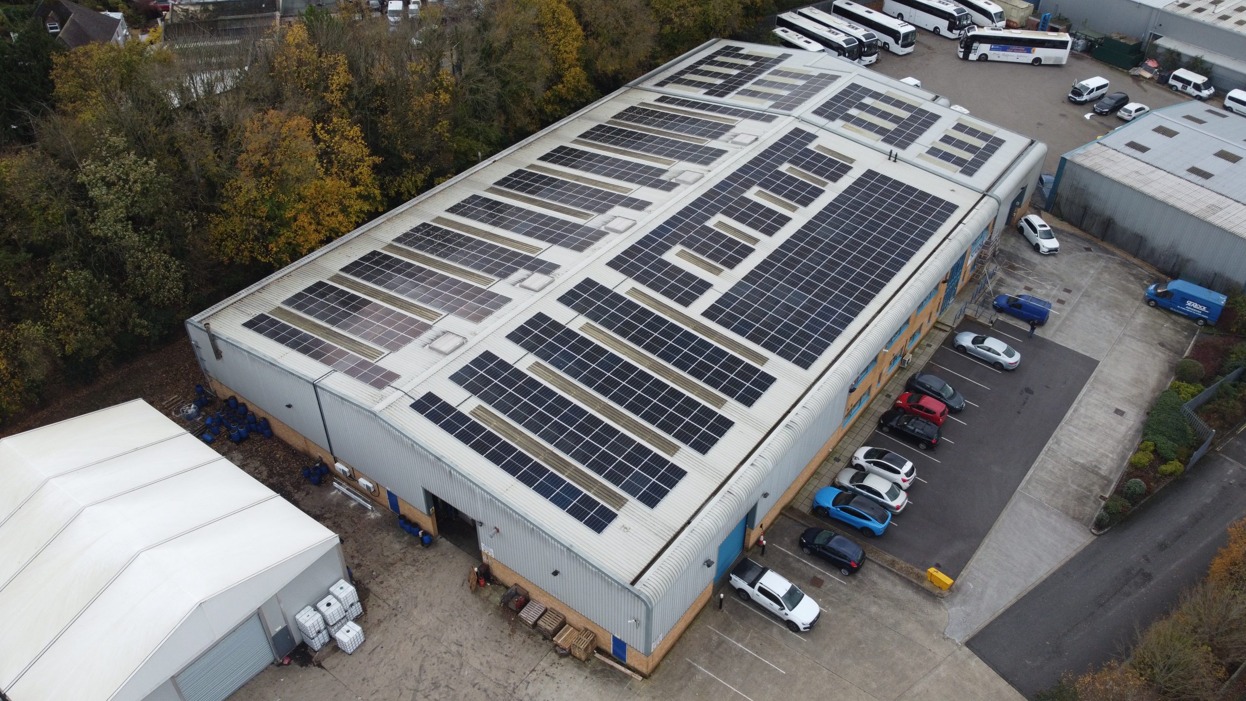 New Solar Installation for Sustainable Manufacturing